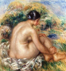 Badende kvinde, 1915
